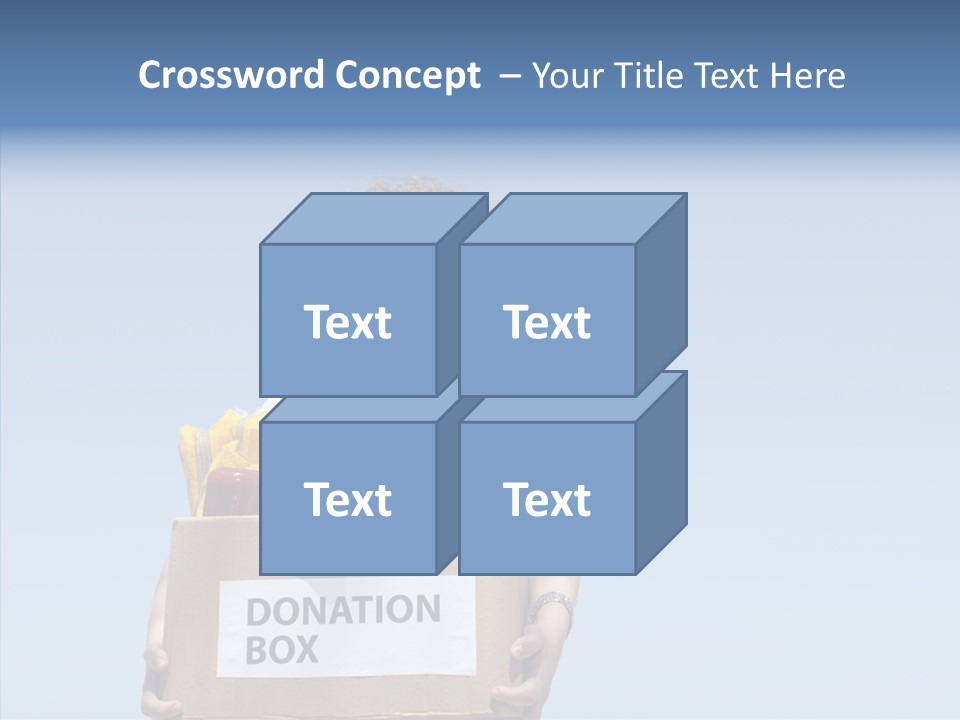 Helping Hand Young Assist PowerPoint Template