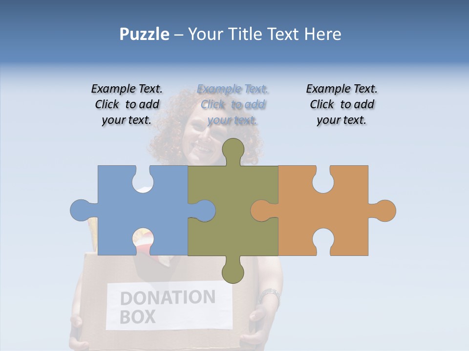 Helping Hand Young Assist PowerPoint Template