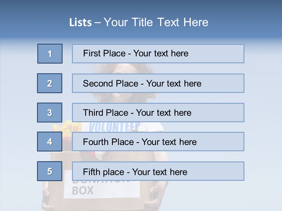 Helping Hand Young Assist PowerPoint Template