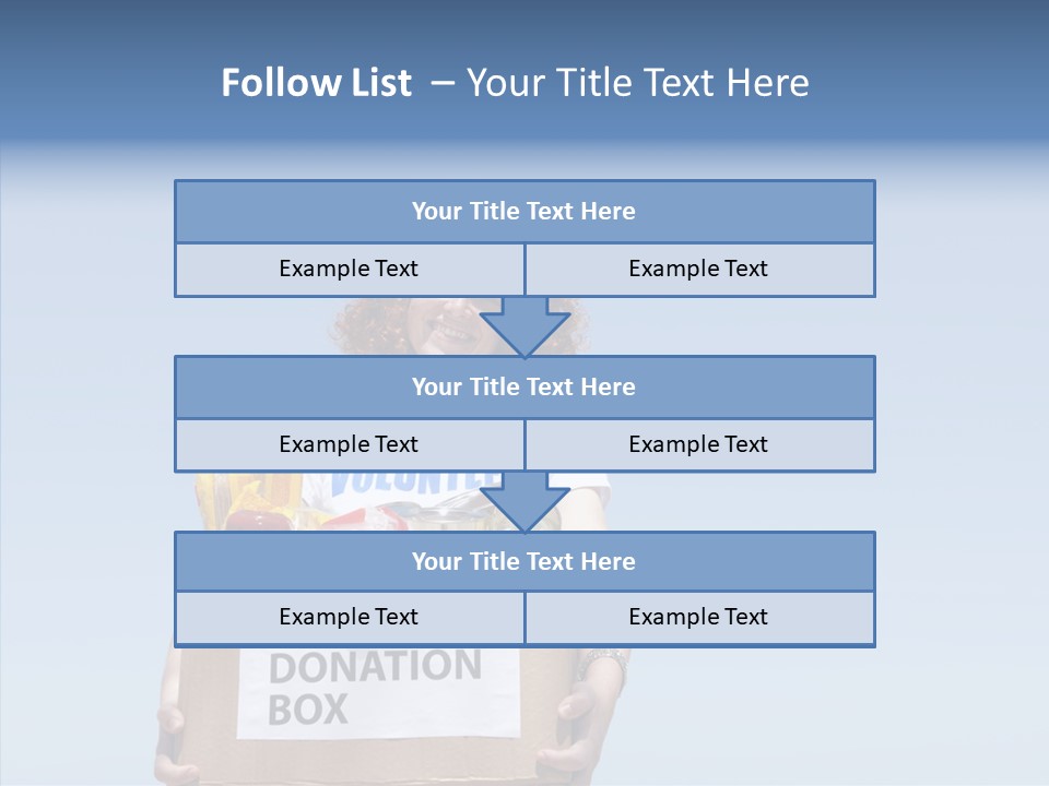 Helping Hand Young Assist PowerPoint Template