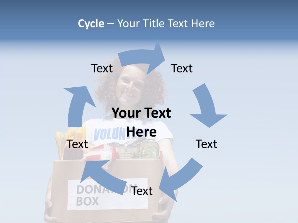 Helping Hand Young Assist PowerPoint Template