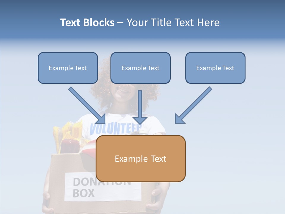 Helping Hand Young Assist PowerPoint Template