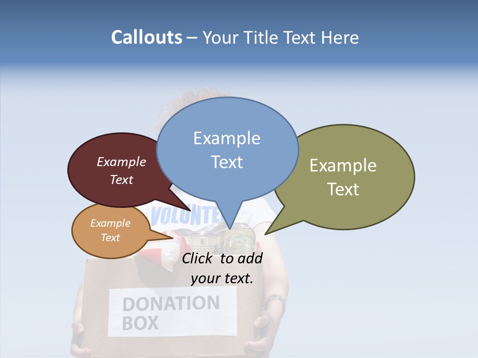 Helping Hand Young Assist PowerPoint Template