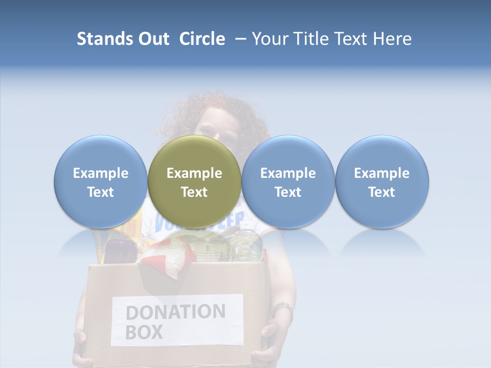 Helping Hand Young Assist PowerPoint Template