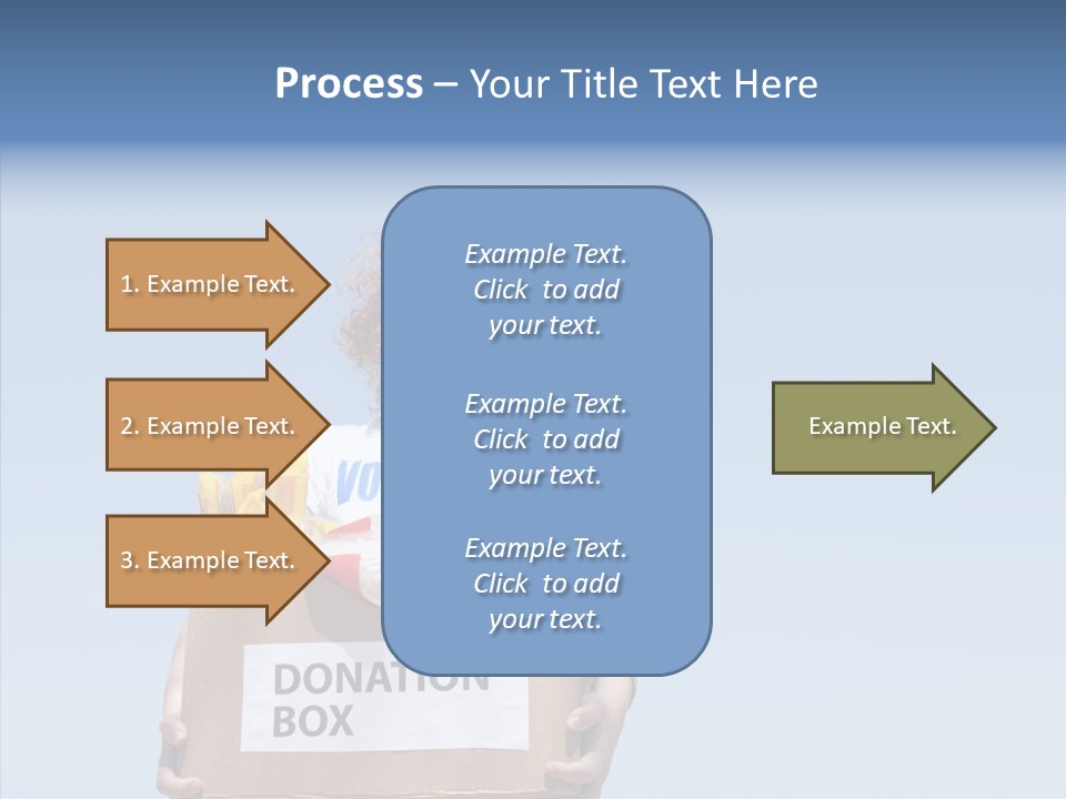 Helping Hand Young Assist PowerPoint Template