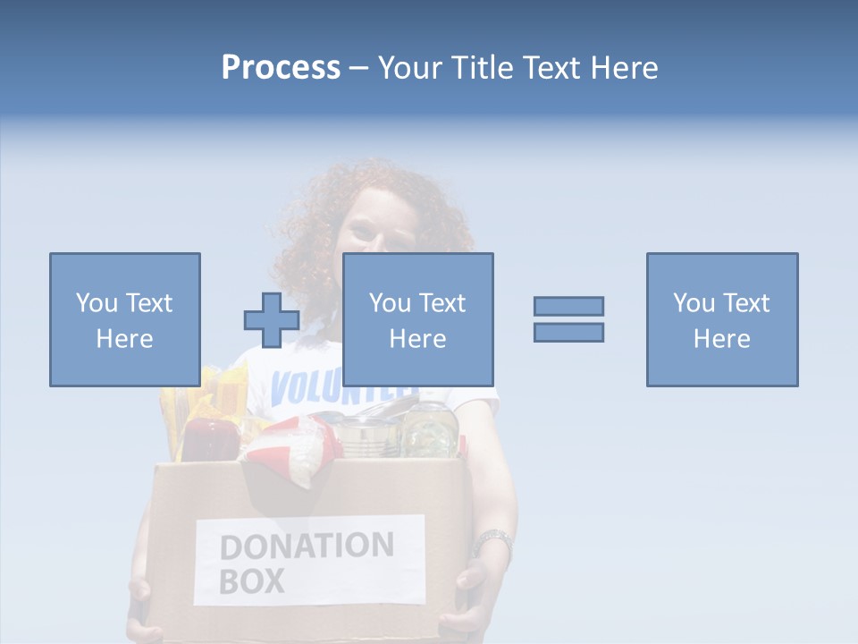 Helping Hand Young Assist PowerPoint Template