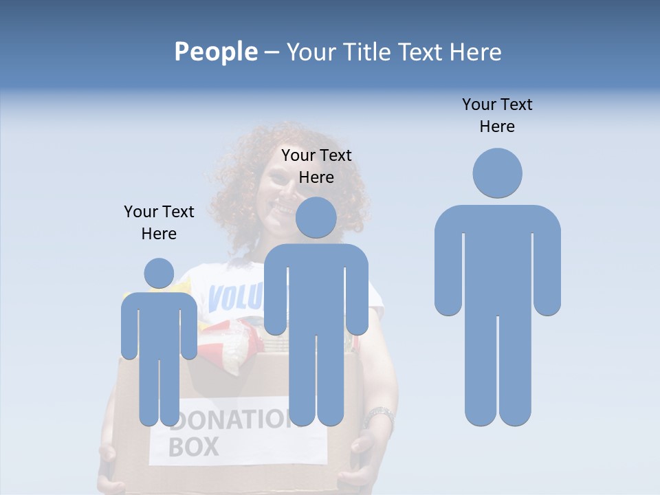 Helping Hand Young Assist PowerPoint Template