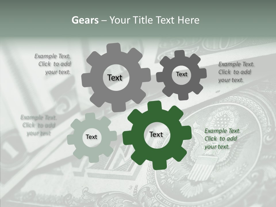 Assistance Finger Elder PowerPoint Template