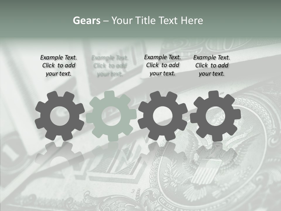 Assistance Finger Elder PowerPoint Template