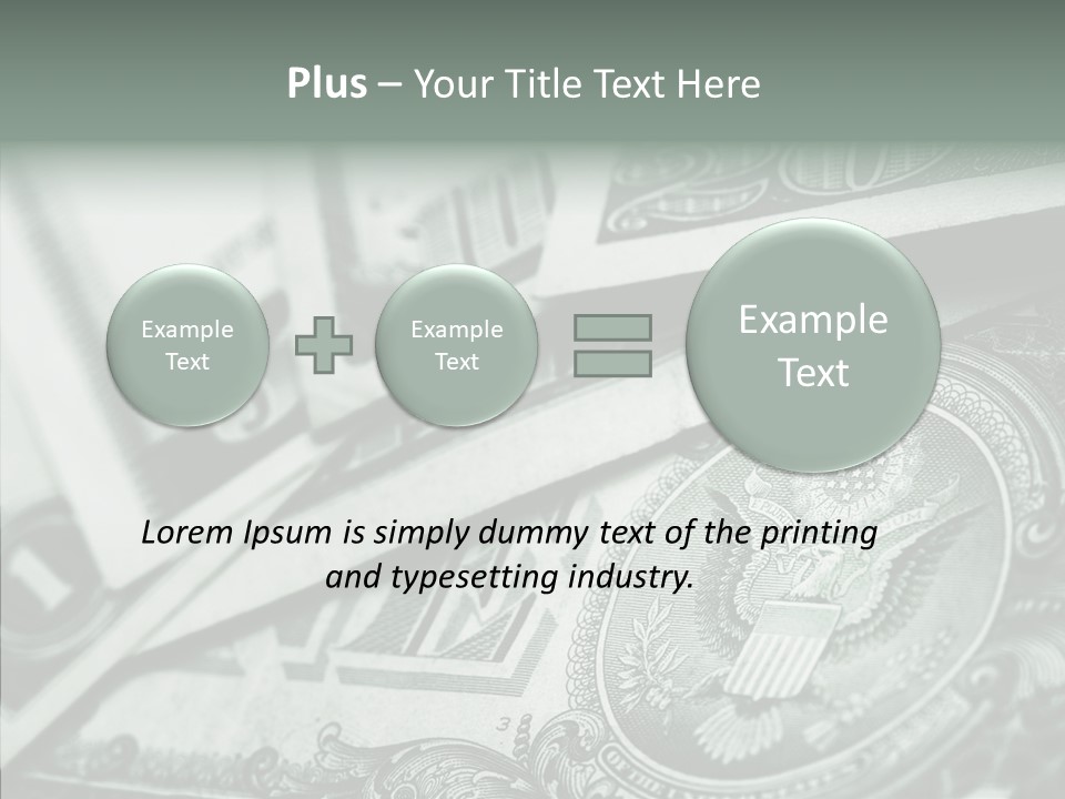 Assistance Finger Elder PowerPoint Template