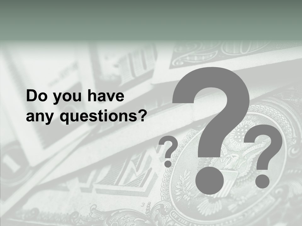 Assistance Finger Elder PowerPoint Template