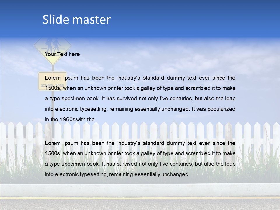 Aging Hold Two PowerPoint Template