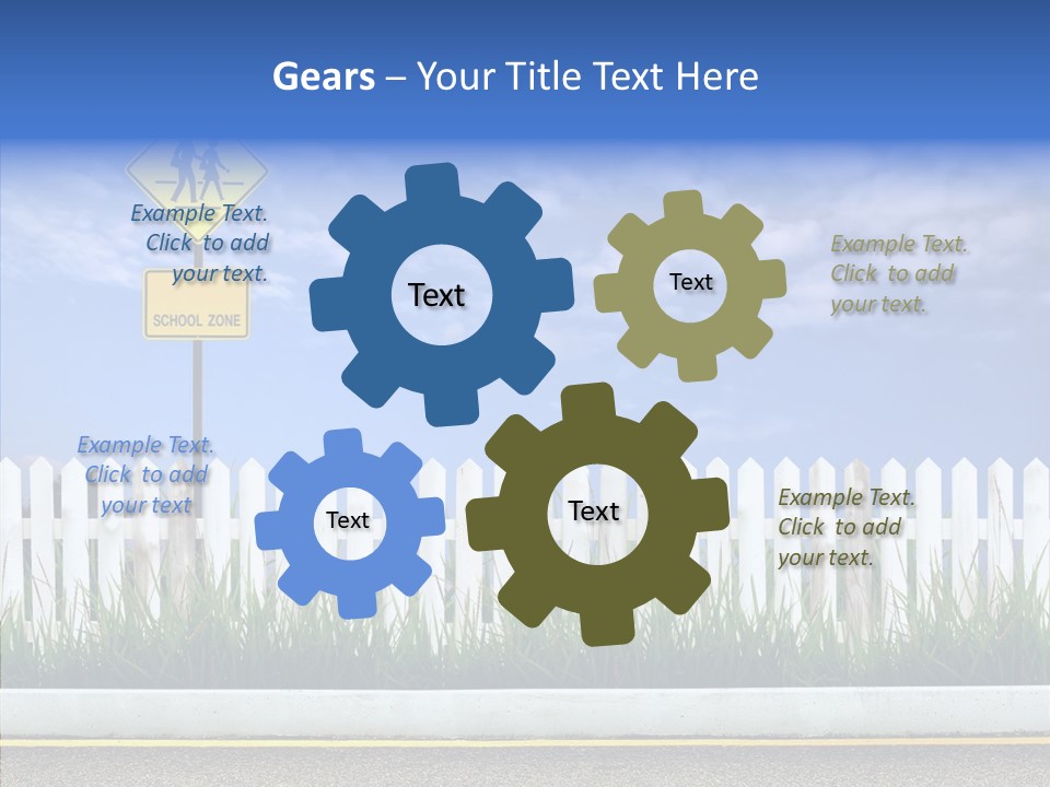 Aging Hold Two PowerPoint Template
