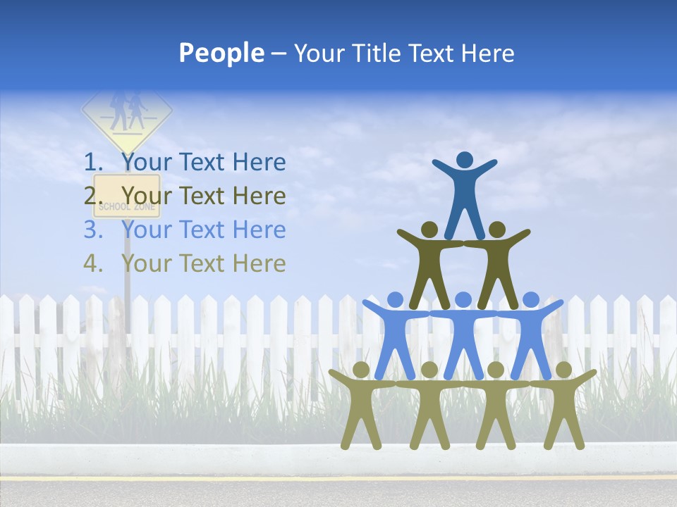 Aging Hold Two PowerPoint Template