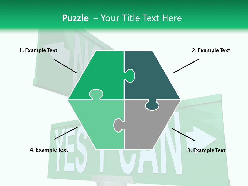 Togetherness White Hand PowerPoint Template