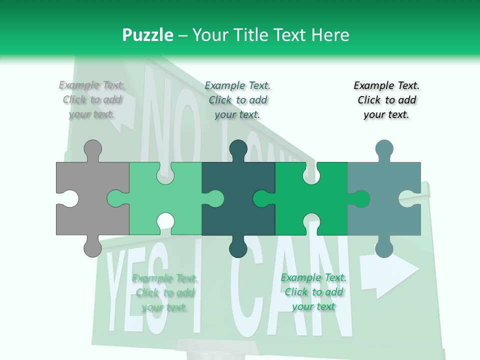 Togetherness White Hand PowerPoint Template