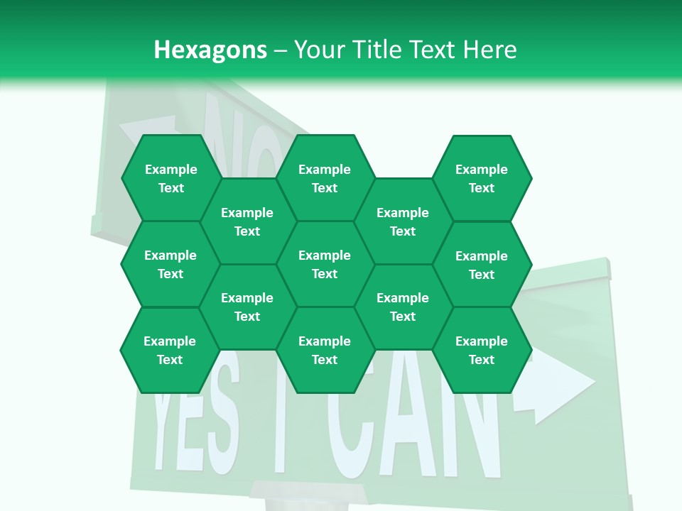 Togetherness White Hand PowerPoint Template