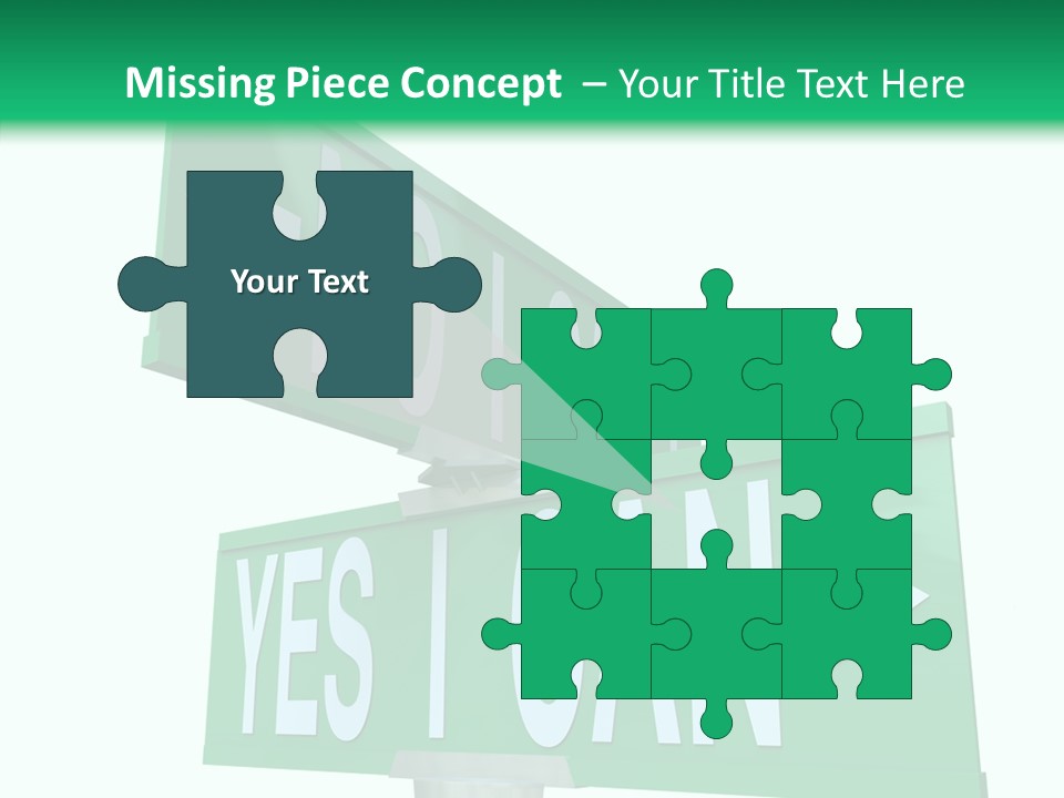 Togetherness White Hand PowerPoint Template