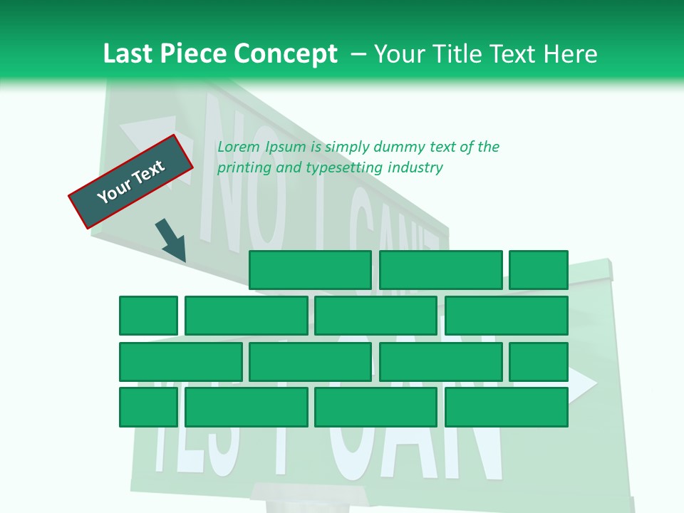 Togetherness White Hand PowerPoint Template