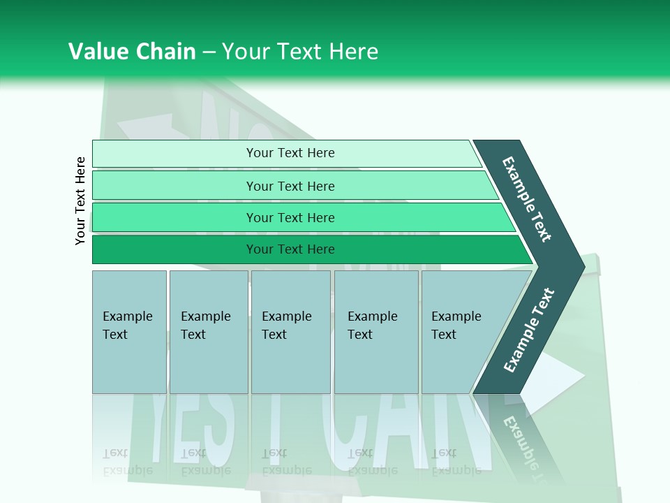 Togetherness White Hand PowerPoint Template