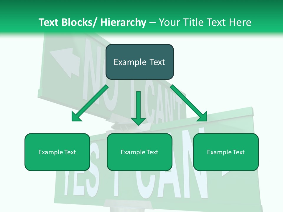 Togetherness White Hand PowerPoint Template