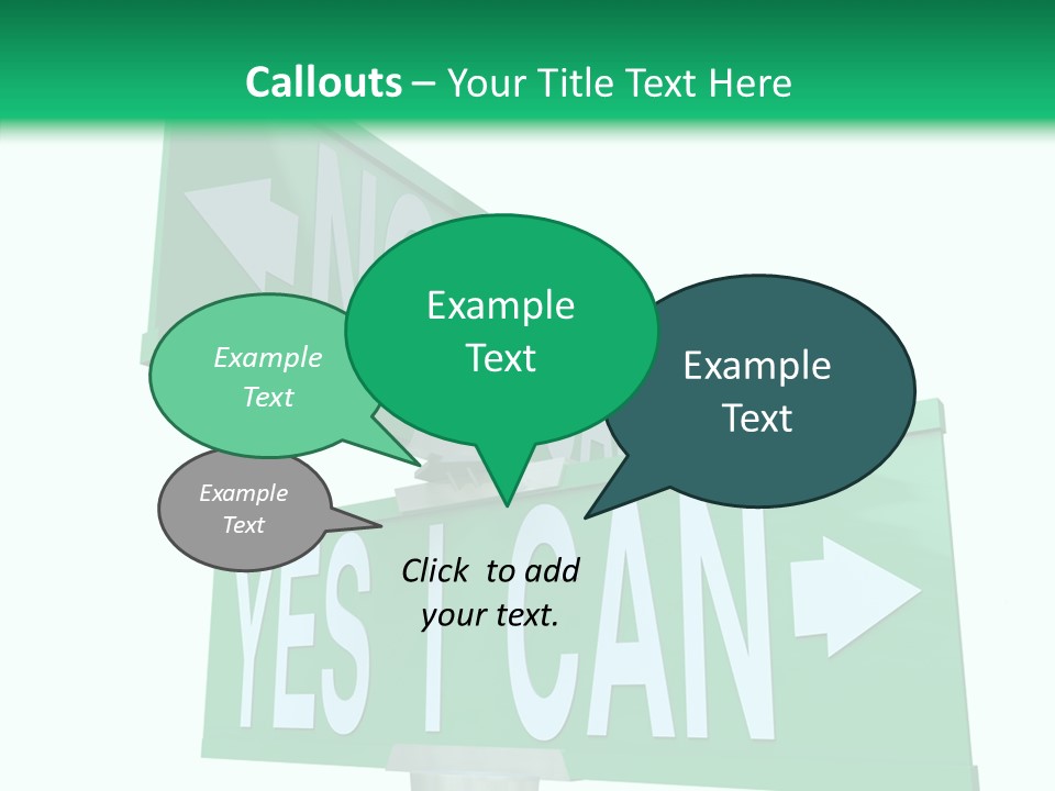 Togetherness White Hand PowerPoint Template