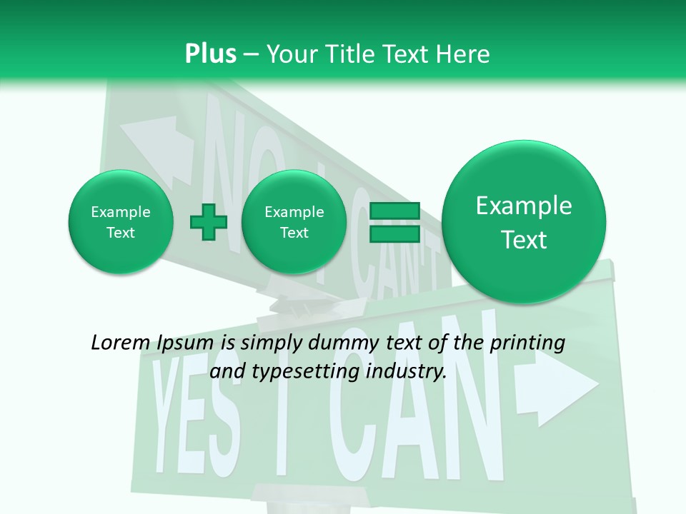 Togetherness White Hand PowerPoint Template