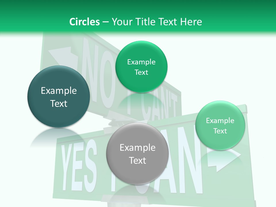 Togetherness White Hand PowerPoint Template