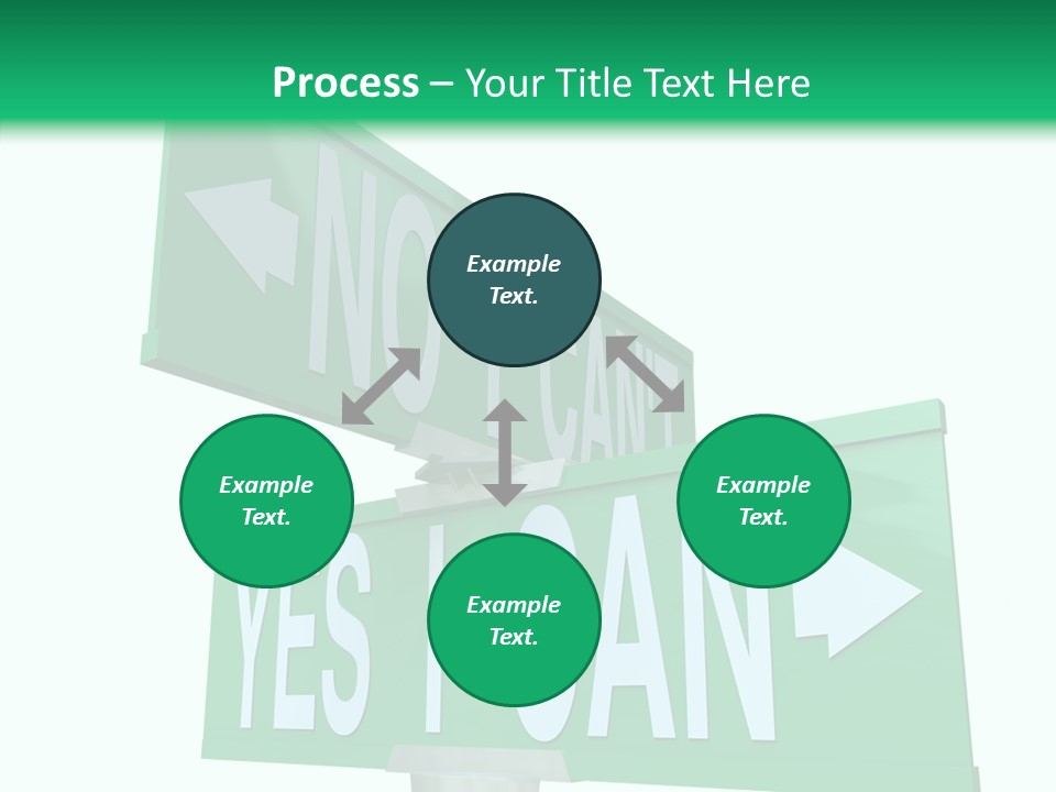 Togetherness White Hand PowerPoint Template