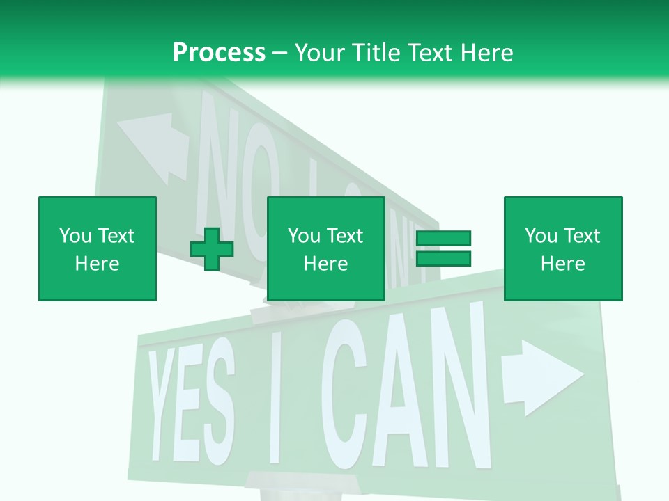 Togetherness White Hand PowerPoint Template