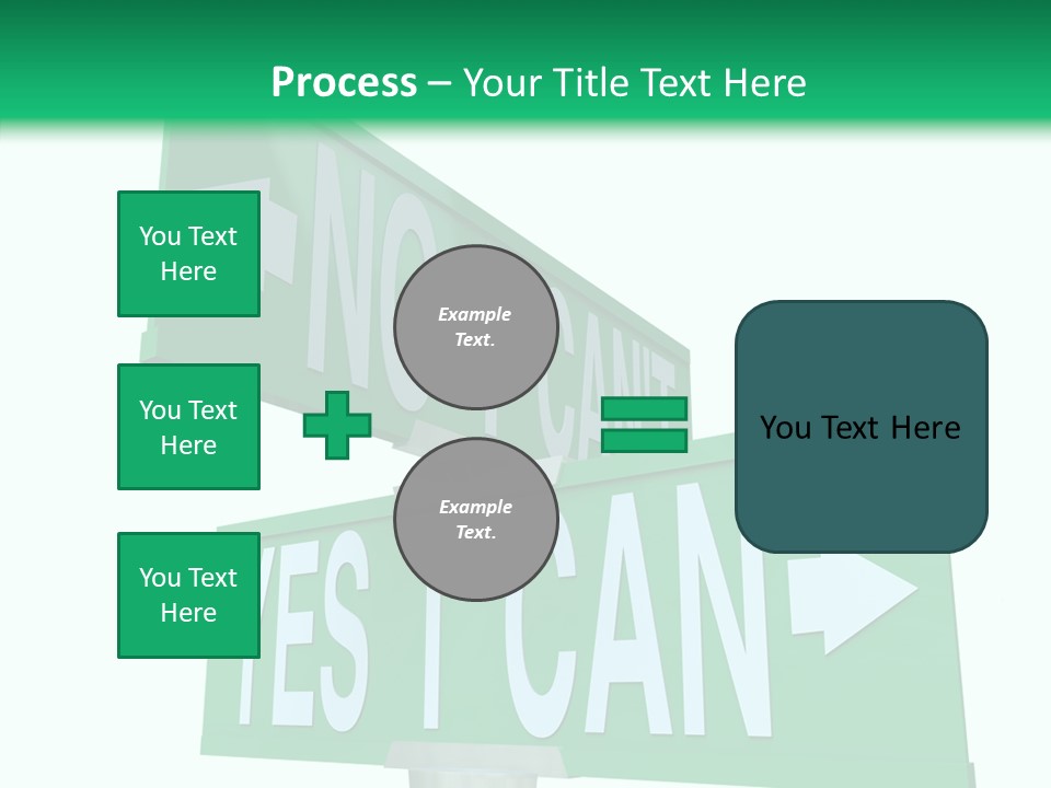 Togetherness White Hand PowerPoint Template