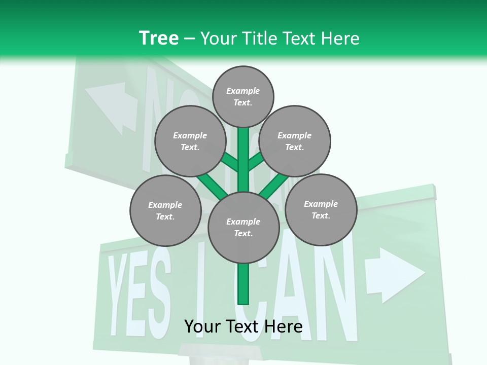 Togetherness White Hand PowerPoint Template