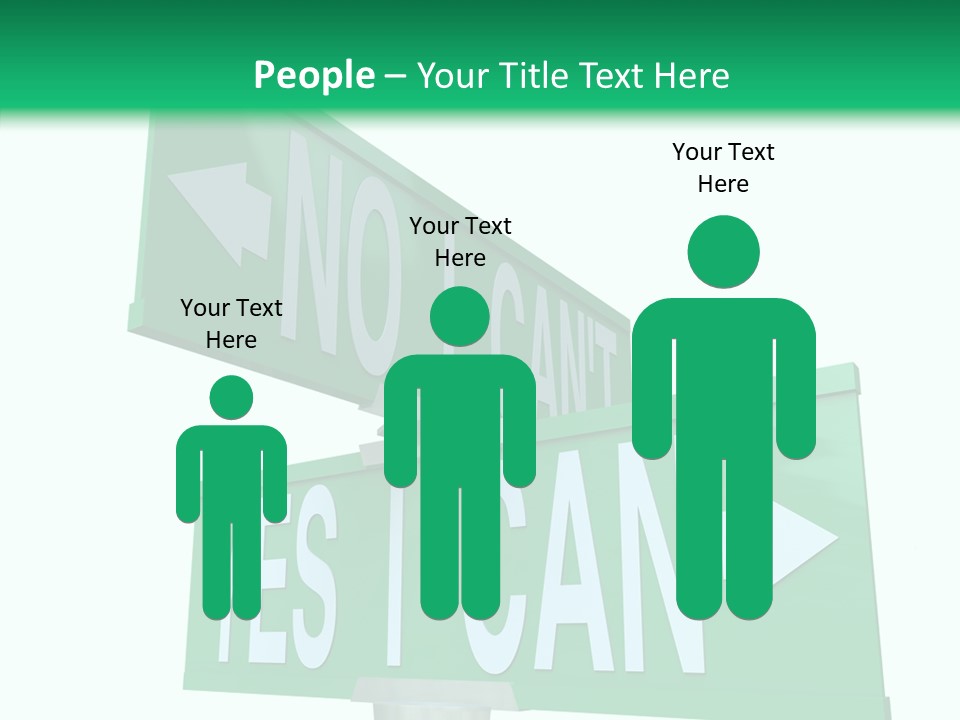 Togetherness White Hand PowerPoint Template