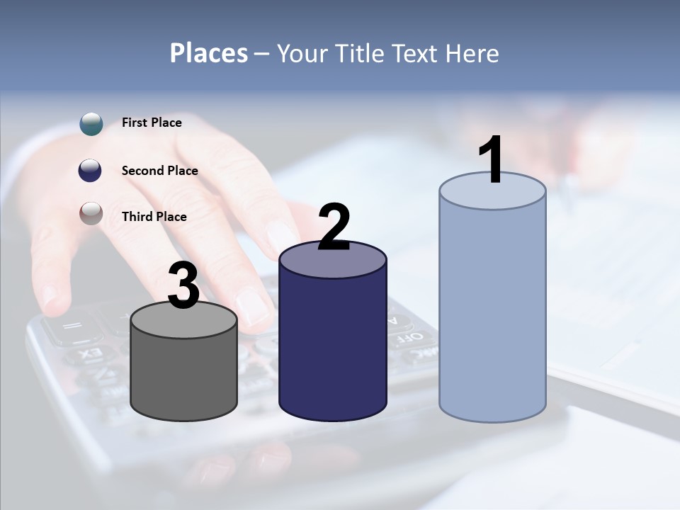 Female Aging Senior PowerPoint Template