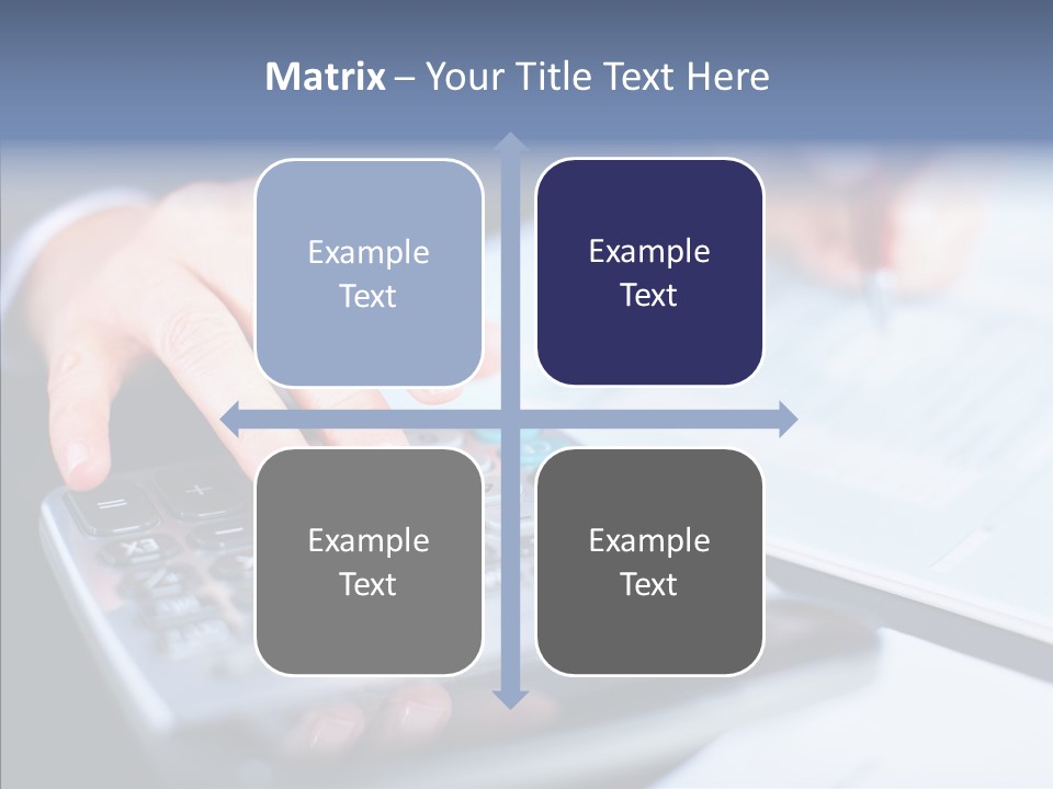 Female Aging Senior PowerPoint Template