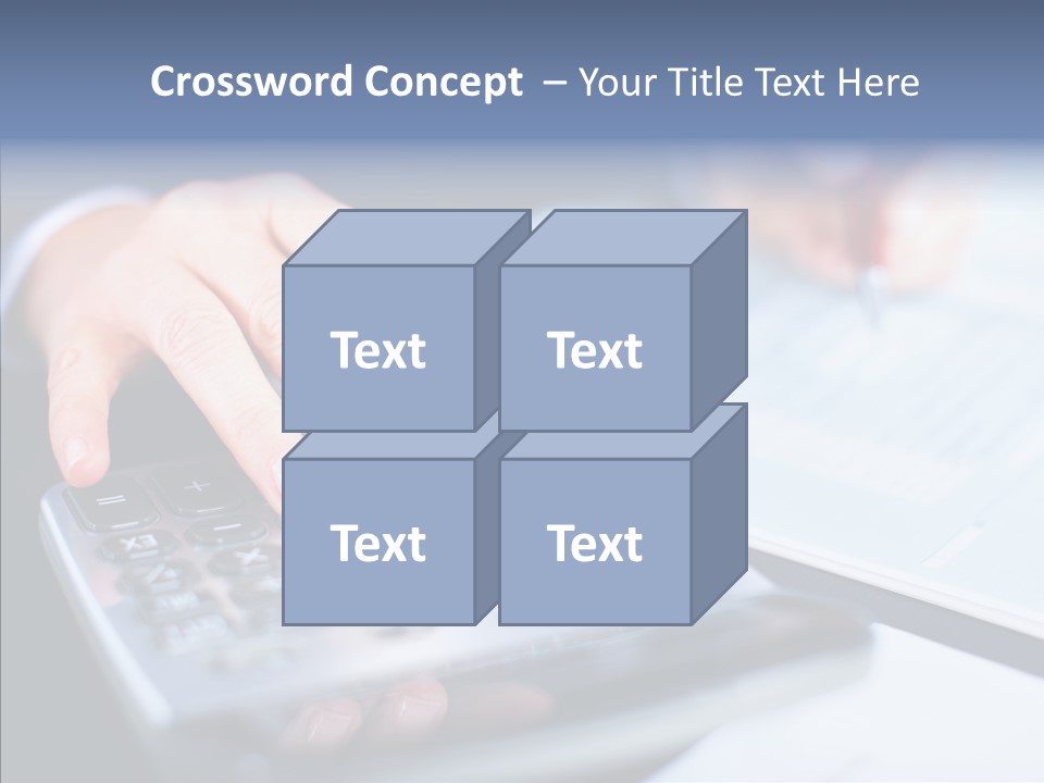 Female Aging Senior PowerPoint Template