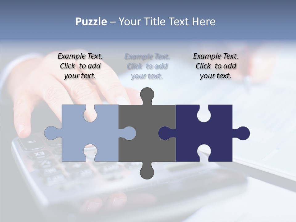 Female Aging Senior PowerPoint Template