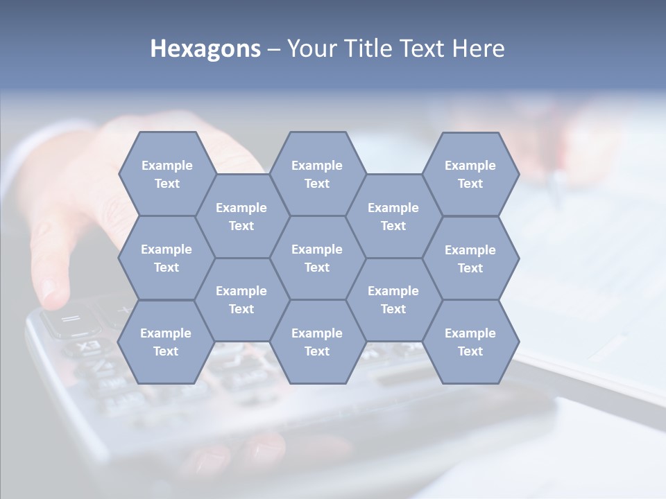 Female Aging Senior PowerPoint Template