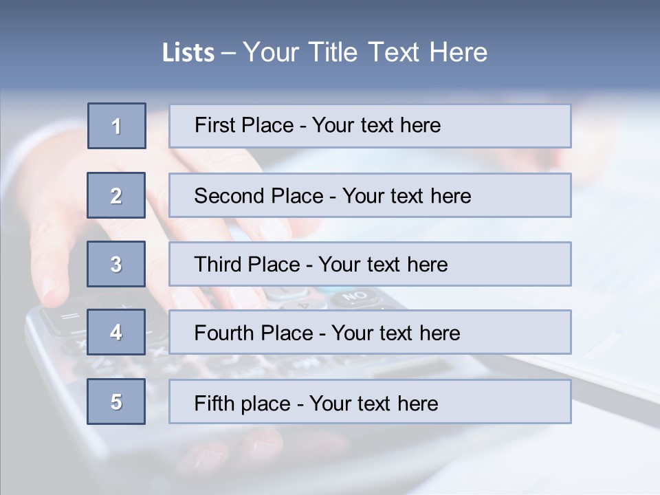 Female Aging Senior PowerPoint Template