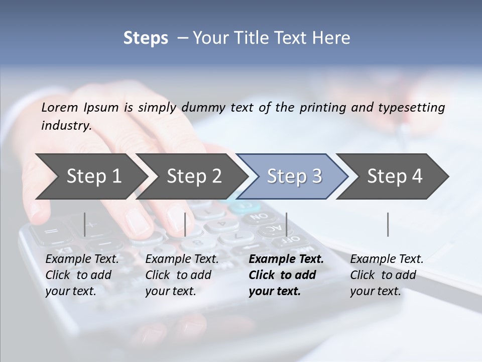 Female Aging Senior PowerPoint Template