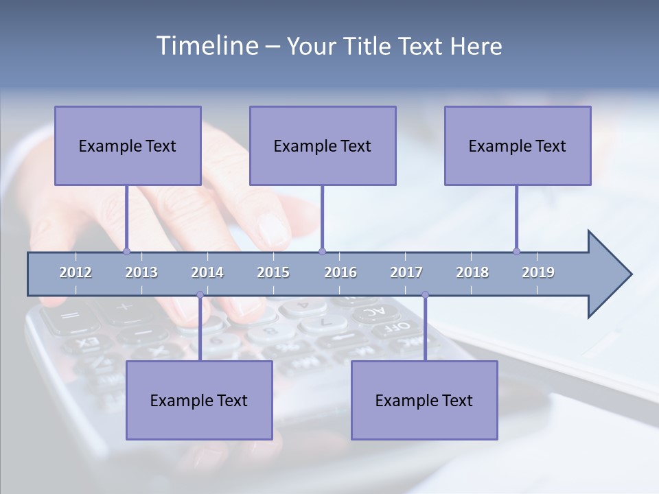 Female Aging Senior PowerPoint Template