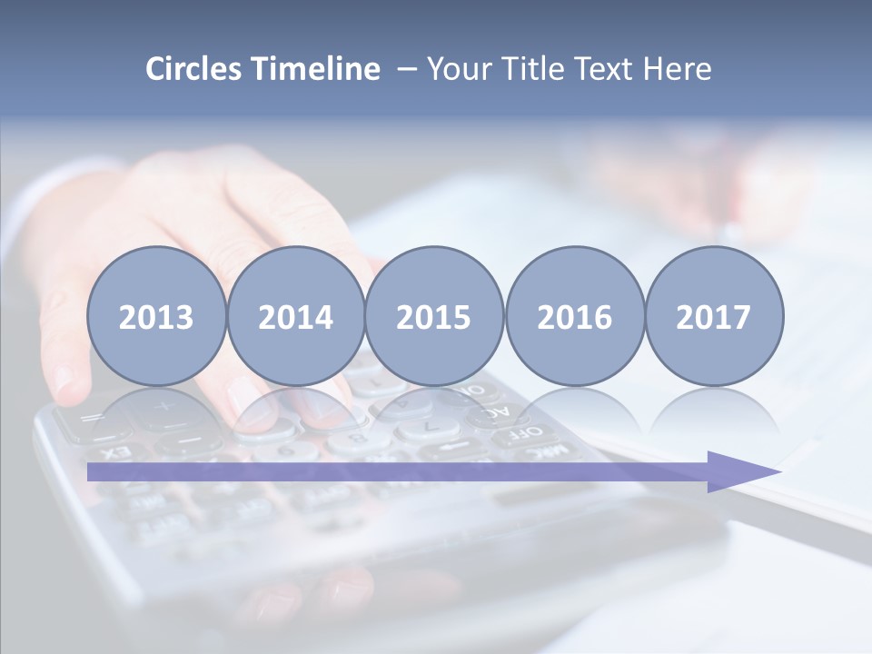 Female Aging Senior PowerPoint Template