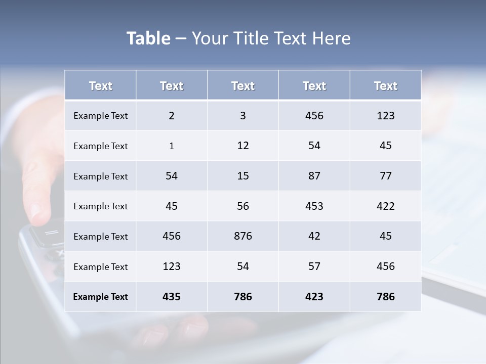 Female Aging Senior PowerPoint Template