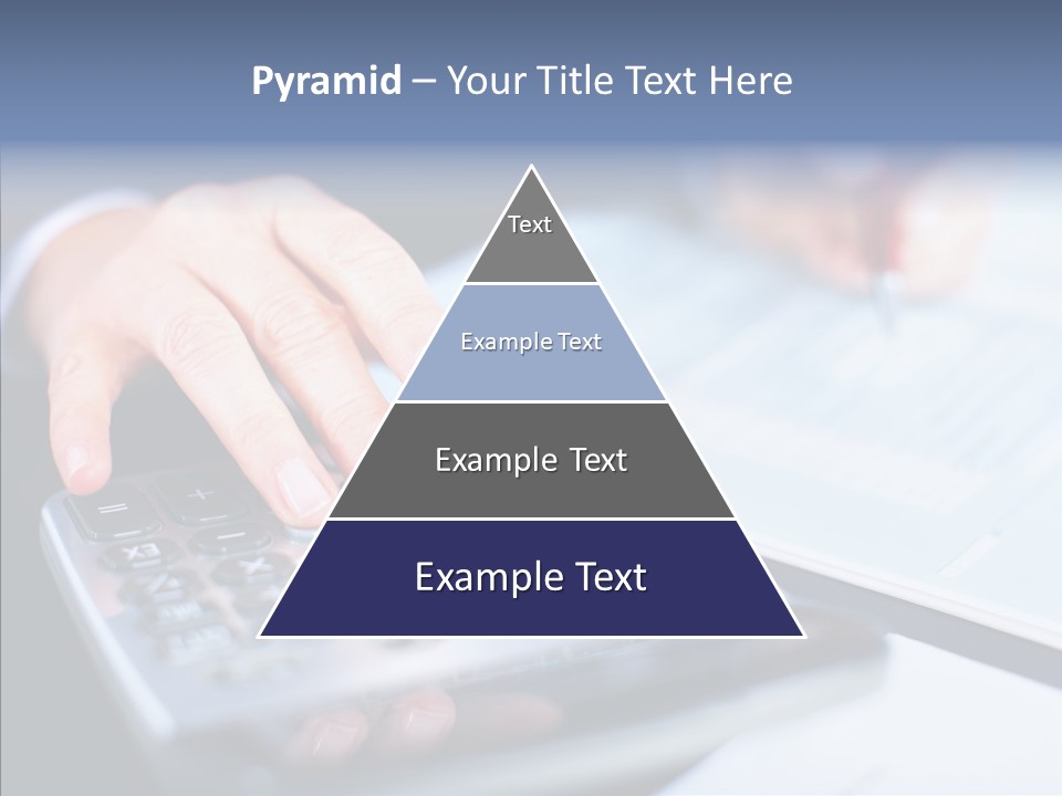 Female Aging Senior PowerPoint Template