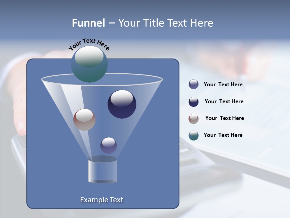 Female Aging Senior PowerPoint Template