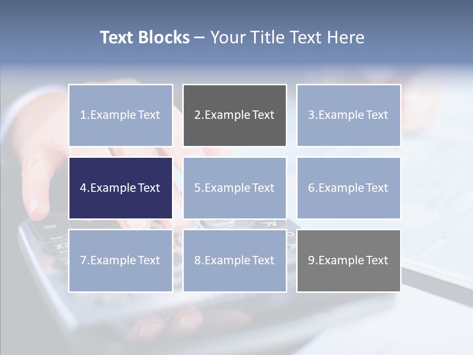 Female Aging Senior PowerPoint Template