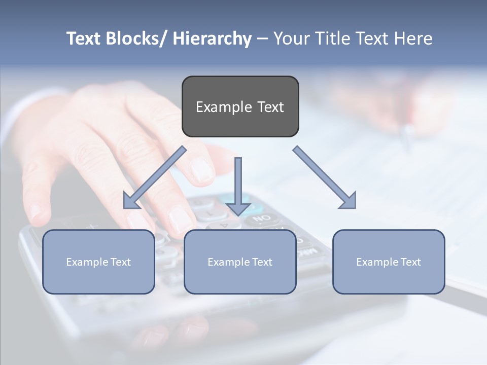 Female Aging Senior PowerPoint Template