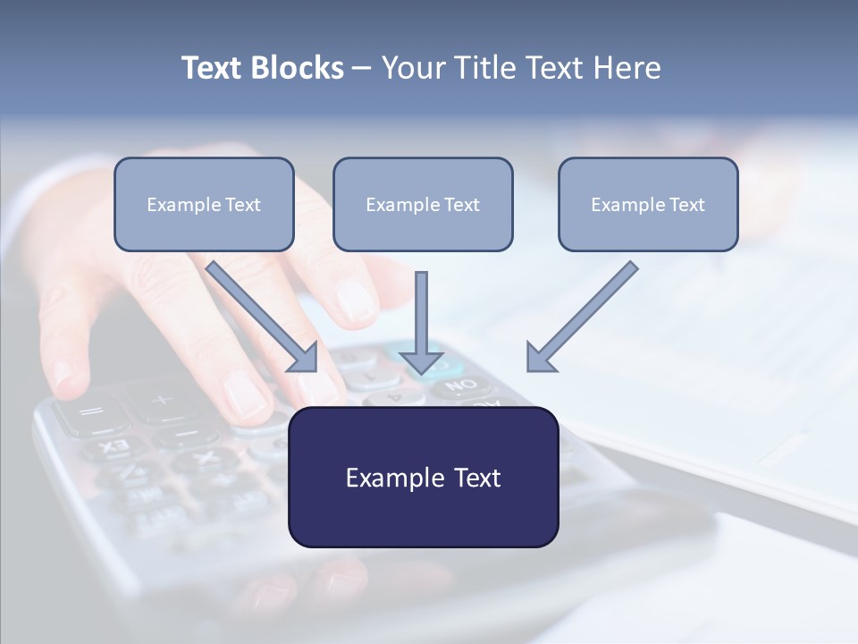 Female Aging Senior PowerPoint Template