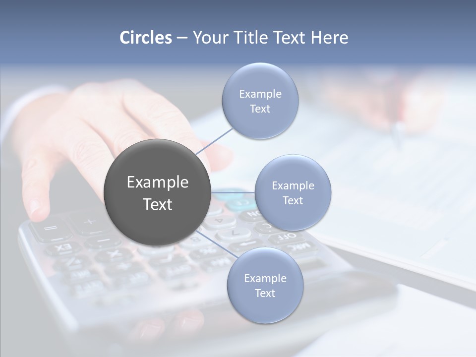 Female Aging Senior PowerPoint Template