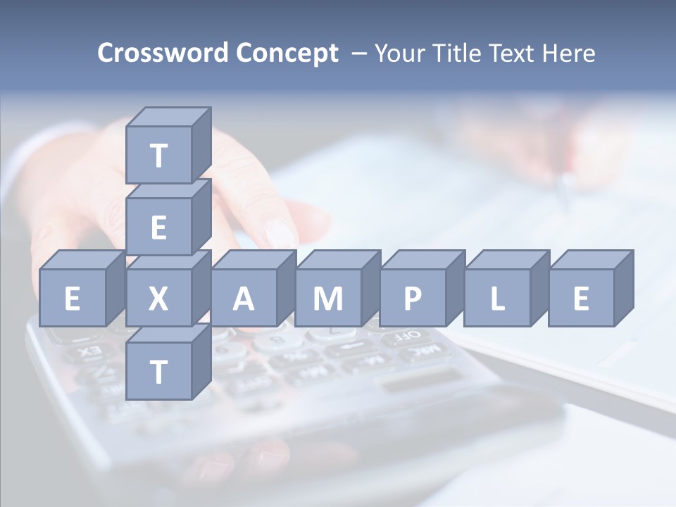 Female Aging Senior PowerPoint Template